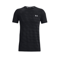 UNDER ARMOUR 安德玛 Seamless Radial 男子运动T恤 1370448-001 黑色 XL