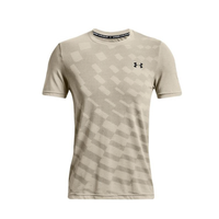 UNDER ARMOUR 安德玛 Seamless Radial 男子运动T恤 1370448-279 棕色 XXXL