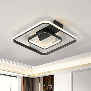 Midea 美的 双阙系列 LED客厅吸顶灯 55W 400*400*60mm