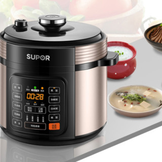 SUPOR 苏泊尔 SY-60YC8010EQ 电压力锅 6L 金色