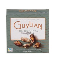 临期品：GuyLiAN 吉利莲 海马贝壳 榛子巧克力 154g
