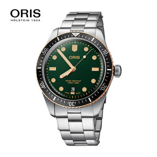 ORIS 豪利时 潜水系列 男士自动机械腕表 73377074357MB