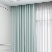 桑帕蒂 SUNPATHIE 树理 遮光窗帘 湖蓝色 1*2.8m 褶叶式
