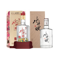 水井坊 浓香型白酒 52度  臻酿八号 500ml+水井赋 500ml