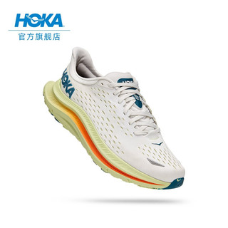 HOKA ONE ONE 男女鞋卡瓦纳公路跑步鞋Kawana透气减震耐磨新款 香槟白/蝴蝶绿-男 42/265mm