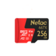 Netac 朗科 P500 超至尊 PRO Micro-SD存储卡 256GB（V30、U3、A2）