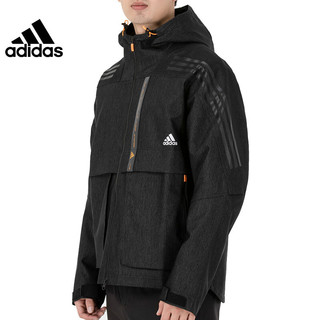 阿迪达斯(Adidas) 男子运动训练休闲连帽夹克外套HD0355 HE9904 L
