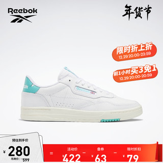 Reebok锐步官方2022新款男鞋女鞋GY7202经典复古休闲板鞋 GY7202 中国码:37.5(24cm),US:6