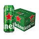 Heineken 喜力 经典拉罐啤酒500ml*12整箱装欧冠装随机发货