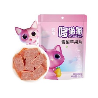 More,More 哆猫猫 宝宝雪梨苹果片 55g