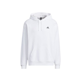 adidas 阿迪达斯 Label Hoodie 中性运动卫衣 IB2710 白色 XL