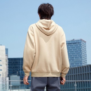 adidas 阿迪达斯 Label Hoodie 中性运动卫衣 IB2712 土地棕 XL