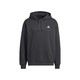 adidas 阿迪达斯 Label Hoodie 中性运动卫衣 IB2731 碳黑 L