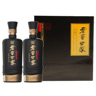 88VIP：泸州老窖世家鉴藏装52度浓香型白酒整箱装酒水500ml*6瓶粮食酒