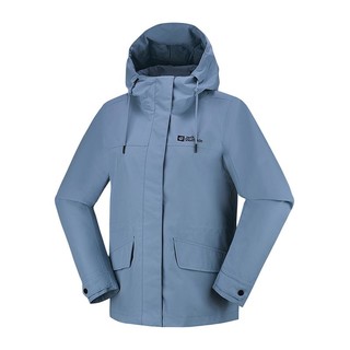 Jack Wolfskin 狼爪 女子三合一冲锋衣 5120243-1216 水蓝色 M