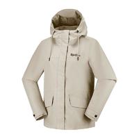 Jack Wolfskin 狼爪 女子三合一冲锋衣 5120243-6260 尘灰色 M