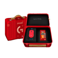 logitech 罗技 GPW 二代 2.4G Lightspeed 双模无线鼠标 25600DPI 红色 礼盒装