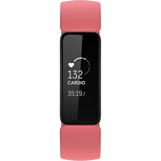 Fitbit 乐活Inspire 2 智能手环运动健身追踪器24x7心率跟踪 步数距离卡路里睡眠跟踪 粉色 促