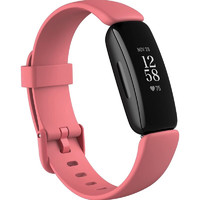 Fitbit 乐活Inspire 2 智能手环运动健身追踪器24x7心率跟踪 步数距离卡路里睡眠跟踪 粉色 促