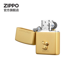 ZiPPO之宝（ZIPPO）打火机 福运金兔 圣诞节礼物 LZE-0641 防风打火机
