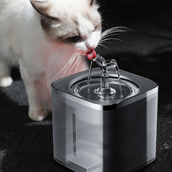 宠琪趣 猫咪饮水机自动恒温加热循环饮水器补水碗