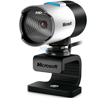 Microsoft 微软 LifeCam梦剧场精英版摄像头 | 1080P高清传感器 720P高清视频 真彩技术+脸部跟踪 自动对焦