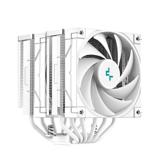 DEEPCOOL 九州风神 冰立方 AK620 160mm 双塔 风冷散热器 白色