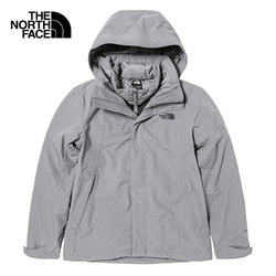 THE NORTH FACE 北面 男子三合一户外羽绒服 NF0A4U7L