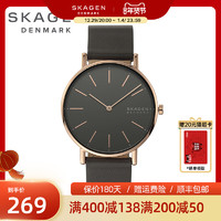 SKAGEN 诗格恩 手表女简约气质时尚潮流防水石英表品牌正品2020新款手表