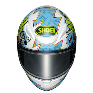 SHOEI Z-8系列 Z8 TC-10 摩托车头盔 白/蓝 2XL