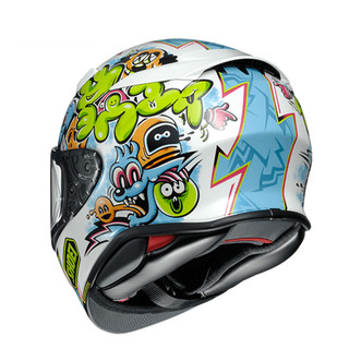 SHOEI Z-8系列 Z8 TC-10 摩托车头盔 白/蓝 2XL