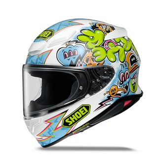 SHOEI Z-8系列 Z8 TC-10 摩托车头盔 白/蓝 2XL