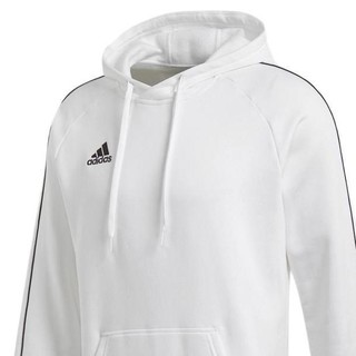 adidas 阿迪达斯 CORE18 HOODY 男子运动卫衣 FS1895 白色 M