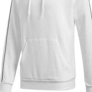 adidas 阿迪达斯 CORE18 HOODY 男子运动卫衣 FS1895 白色 XS