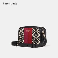 Kate Spade 进口轻奢女包女用单肩斜跨包链条相机包 K4455 250 黑色
