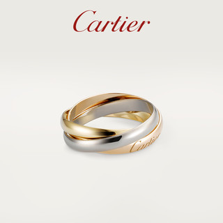Cartier 卡地亚 TRINITY系列 B4086100 中性三圈圆环18K金戒指