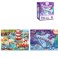 mideer 弥鹿 6阶-杰克的悠长假期 普通拼图 334片