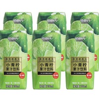 BAIENSHI 佰恩氏 NFC小青柠汁果汁饮料 200ml*6瓶