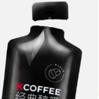 KCOFFEE 经典醇黑 鲜萃咖啡液 240ml