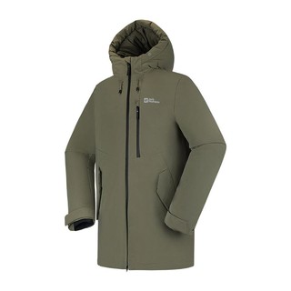 Jack Wolfskin 狼爪 中性户外羽绒服 5222211-4550 灰橄榄色 XL