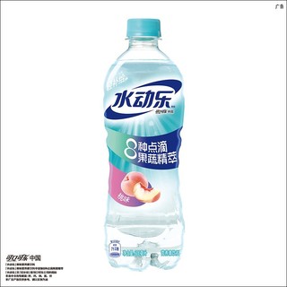 可口可乐 水动乐 果蔬 轻补给 桃味 电解质 维生素饮料 600ml