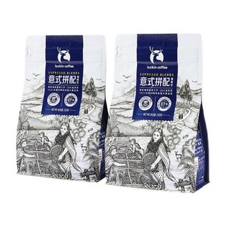 luckin coffee 瑞幸咖啡 重度烘焙 意式拼配咖啡豆