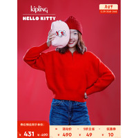kipling 凯普林 x Hello-Kitty联名系列2022新款零钱包手拿包|ZADOK 兔年粉