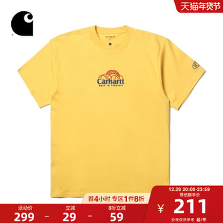 carhartt WIP 男士圆领短袖T恤 029978I 黑色 L