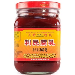limin 利民 腐乳 大块红方腐乳 火锅蘸料下饭菜调味料340g