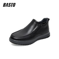 88VIP：BASTO 百思图 男士正装皮鞋 DQA02DM1