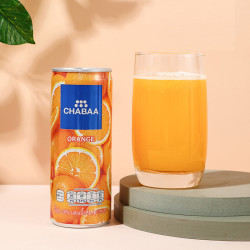 92元】芭提娅果汁饮料_chabaa 芭提娅 泰国原装 罐装 橙子汁6听230ml