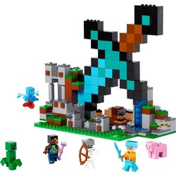 LEGO 乐高 Minecraft我的世界系列 21244 宝剑前哨站