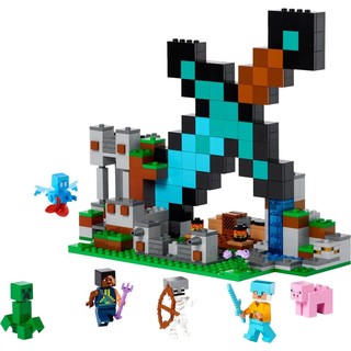 LEGO 乐高 Minecraft我的世界系列 21244 宝剑前哨站