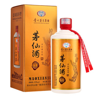 MOUTAI 茅台 集团 茅仙酒 醇香 53度 酱香型白酒 500ml*1瓶 飞天仙女图 年货